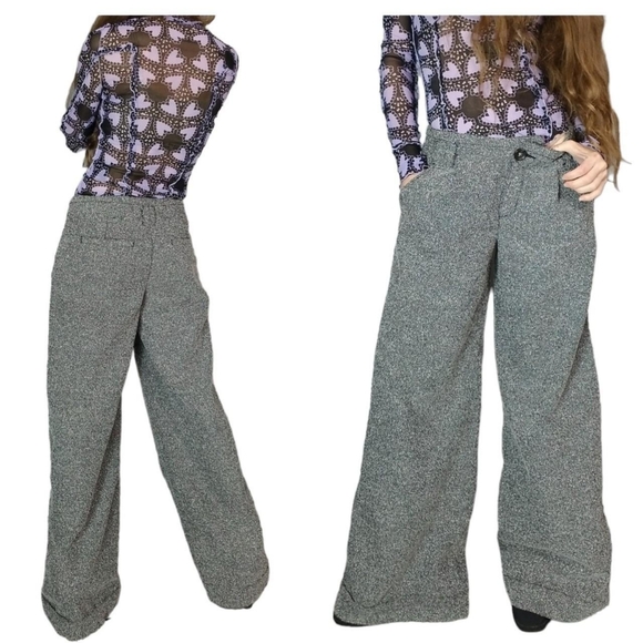 Free People Wide Leg Trouser 4 - Picture 5 of 8